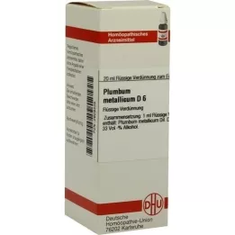 PLUMBUM METALLICUM D 6 Verdunning, 20 ml