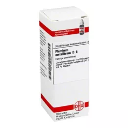 PLUMBUM METALLICUM D 6 Verdunning, 20 ml
