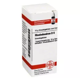 RHODODENDRON D 6 bolletjes, 10 g