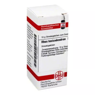 RHUS TOXICODENDRON D 200 bolletjes, 10 g RHUS TOXICODENDRON D 200 bolletjes, 10 g