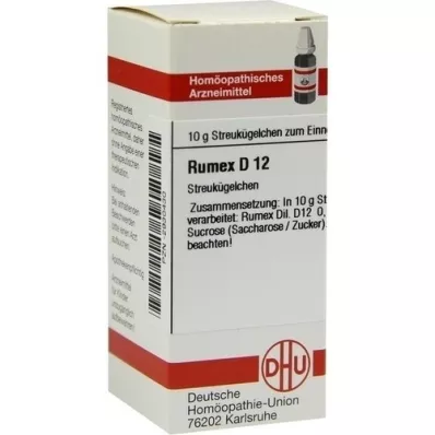 RUMEX D 12 bolletjes, 10 g