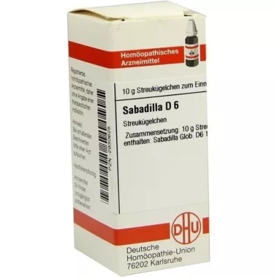 SABADILLA D 6 bolletjes, 10 g