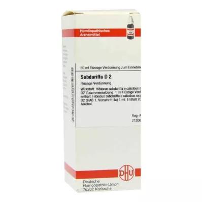 SABDARIFFA D 2 Verdunning, 50 ml