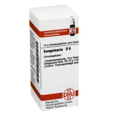 SANGUINARIA D 6 bolletjes, 10 g SANGUINARIA D 6 bolletjes, 10 g