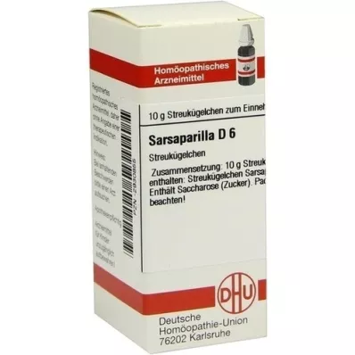 SARSAPARILLA D 6 bolletjes, 10 g