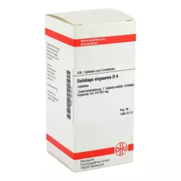 SOLIDAGO VIRGAUREA D 4 tabletten, 200 stuks