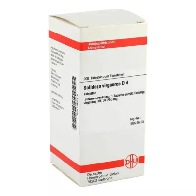 SOLIDAGO VIRGAUREA D 4 tabletten, 200 stuks SOLIDAGO VIRGAUREA D 4 tabletten, 200 stuks