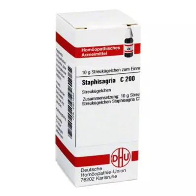 STAPHISAGRIA C 200 bolletjes, 10 g
