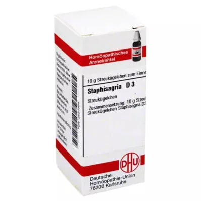 STAPHISAGRIA D 3 bolletjes, 10 g STAPHISAGRIA D 3 bolletjes, 10 g