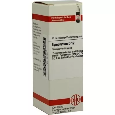 SYMPHYTUM D 12 Verdunning, 20 ml