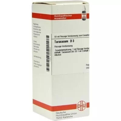 TARAXACUM D 3 Verdunning, 50 ml