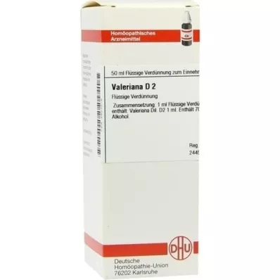 VALERIANA D 2 Verdunning, 50 ml