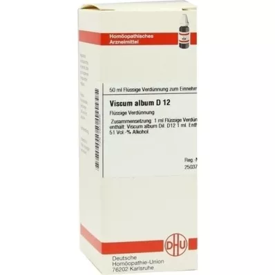 VISCUM ALBUM D 12 Verdunning, 50 ml