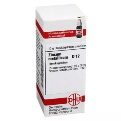 ZINCUM METALLICUM D 12 bolletjes, 10 g