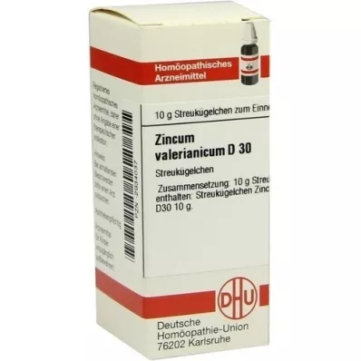 ZINCUM VALERIANICUM D 30 bolletjes, 10 g