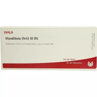 MANDIBULA foeti GL D 5 ampullen, 10X1 ml