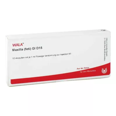 MAXILLA foeti GL D 15 ampullen, 10X1 ml MAXILLA foeti GL D 15 ampullen, 10X1 ml