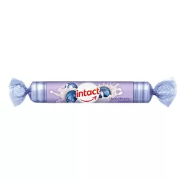INTACT Dextrose rol bosbessen yoghurt, 40 g