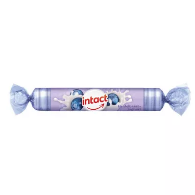 INTACT Dextrose rol bosbessen yoghurt, 40 g INTACT Dextrose rol bosbessen yoghurt, 40 g