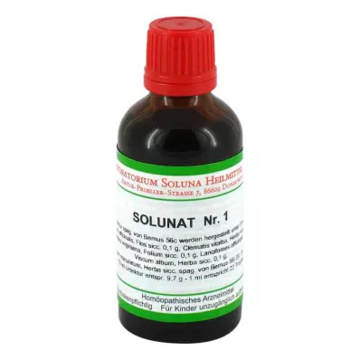 SOLUNAT Nr.1 druppels, 50 ml SOLUNAT Nr.1 druppels, 50 ml