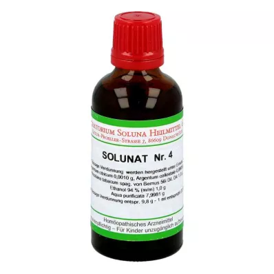 SOLUNAT Nr.4 druppels, 50 ml SOLUNAT Nr.4 druppels, 50 ml