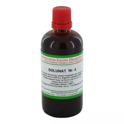 SOLUNAT Nr.4 druppels, 100 ml SOLUNAT Nr.4 druppels, 100 ml