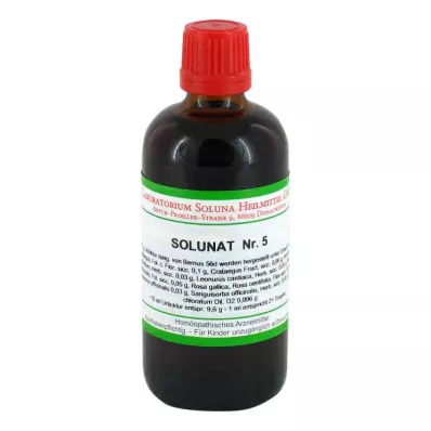 SOLUNAT Nr.5 druppels, 100 ml SOLUNAT Nr.5 druppels, 100 ml