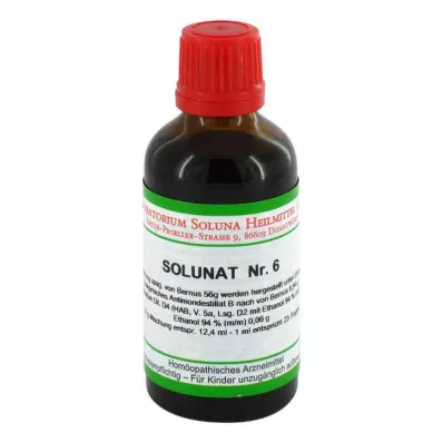 SOLUNAT Nr.6 druppels, 50 ml SOLUNAT Nr.6 druppels, 50 ml
