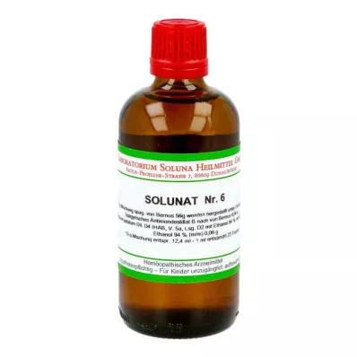 SOLUNAT Nr.6 druppels, 100 ml SOLUNAT Nr.6 druppels, 100 ml