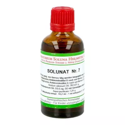 SOLUNAT Nr.7 druppels, 50 ml