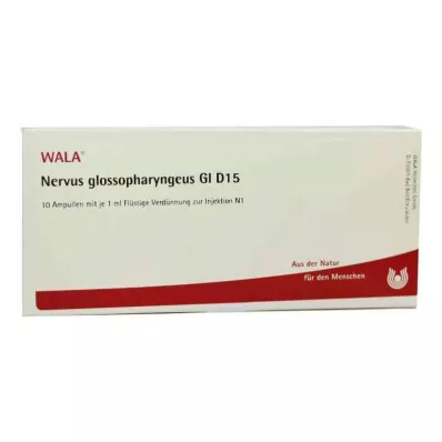 NERVUS GLOSSOPHARYNGEUS GL D 15 Ampullen, 10X1 ml