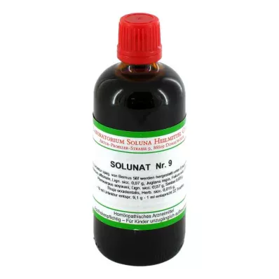 SOLUNAT Nr.9 druppels, 100 ml SOLUNAT Nr.9 druppels, 100 ml