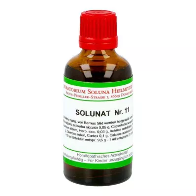 SOLUNAT Nr.11 druppels, 50 ml SOLUNAT Nr.11 druppels, 50 ml