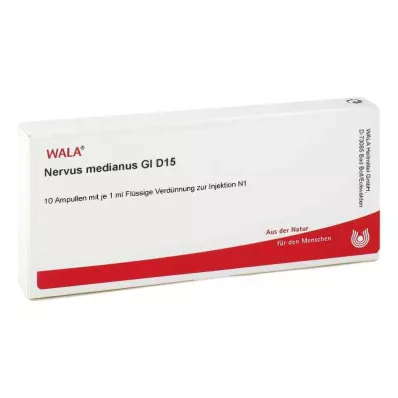 NERVUS MEDIANUS GL D 15 Ampullen, 10X1 ml NERVUS MEDIANUS GL D 15 Ampullen, 10X1 ml