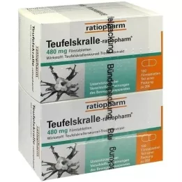 TEUFELSKRALLE-RATIOPHARM Filmomhulde tabletten, 200 stuks