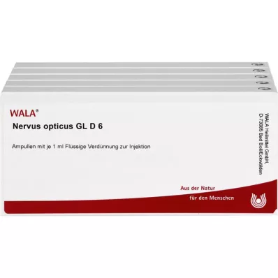 NERVUS OPTICUS GL D 6 Ampullen, 50X1 ml