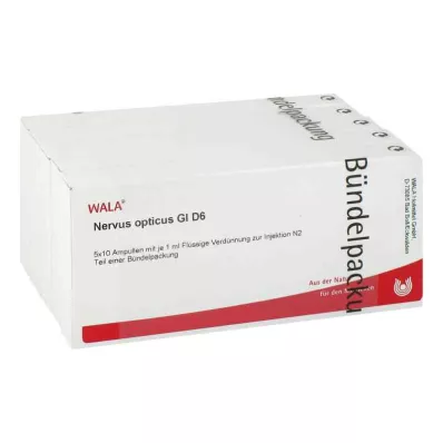 NERVUS OPTICUS GL D 6 Ampullen, 50X1 ml NERVUS OPTICUS GL D 6 Ampullen, 50X1 ml