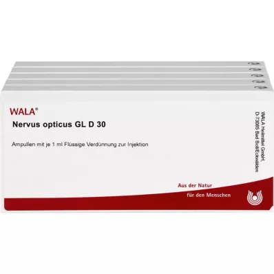 NERVUS OPTICUS GL D 30 Ampullen, 50X1 ml