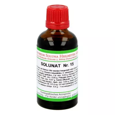 SOLUNAT Nr.15 druppels, 50 ml