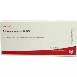 NERVUS PHRENICUS GL D 30 Ampullen, 10X1 ml
