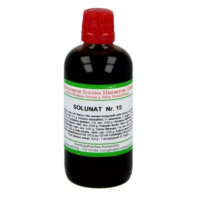 SOLUNAT Nr.15 druppels, 100 ml