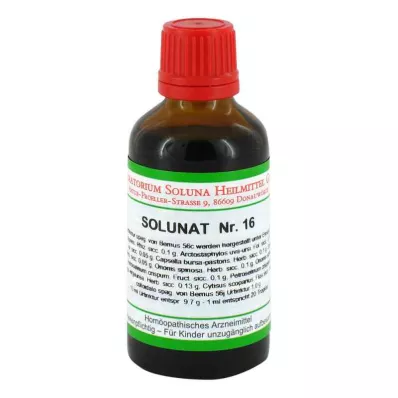 SOLUNAT Nr.16 druppels, 50 ml SOLUNAT Nr.16 druppels, 50 ml