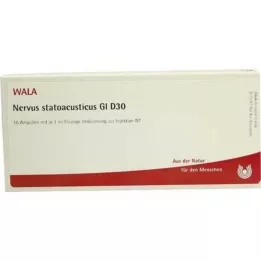 NERVUS STATOACUSTICUS GL D 30 Ampullen, 10X1 ml