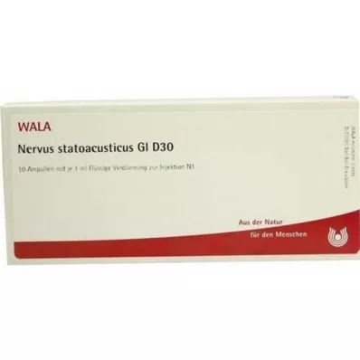 NERVUS STATOACUSTICUS GL D 30 Ampullen, 10X1 ml