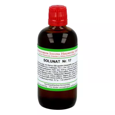SOLUNAT Nr.17 druppels, 100 ml