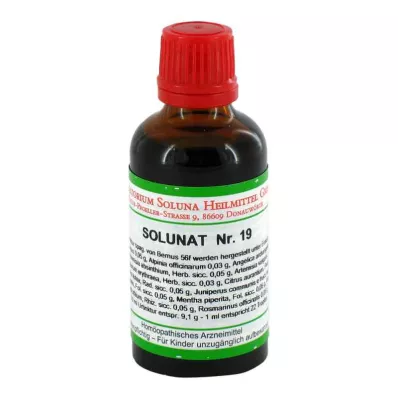 SOLUNAT Nr.19 druppels, 50 ml SOLUNAT Nr.19 druppels, 50 ml