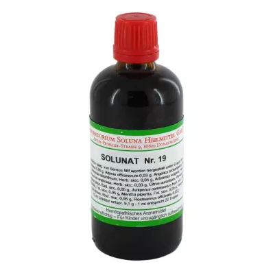 SOLUNAT Nr.19 druppels, 100 ml SOLUNAT Nr.19 druppels, 100 ml