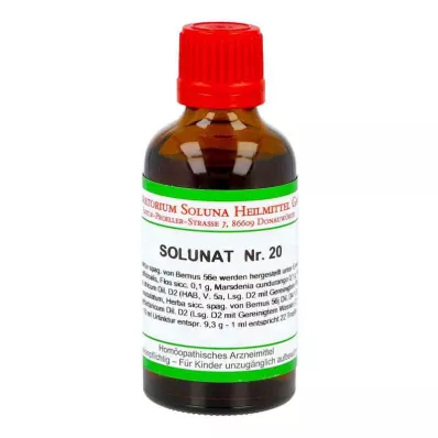 SOLUNAT Nr.20 druppels, 50 ml