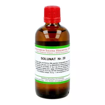 SOLUNAT Nr.20 druppels, 100 ml