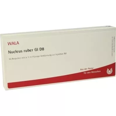 NUCLEUS ruber GL D 8 Ampullen, 10X1 ml